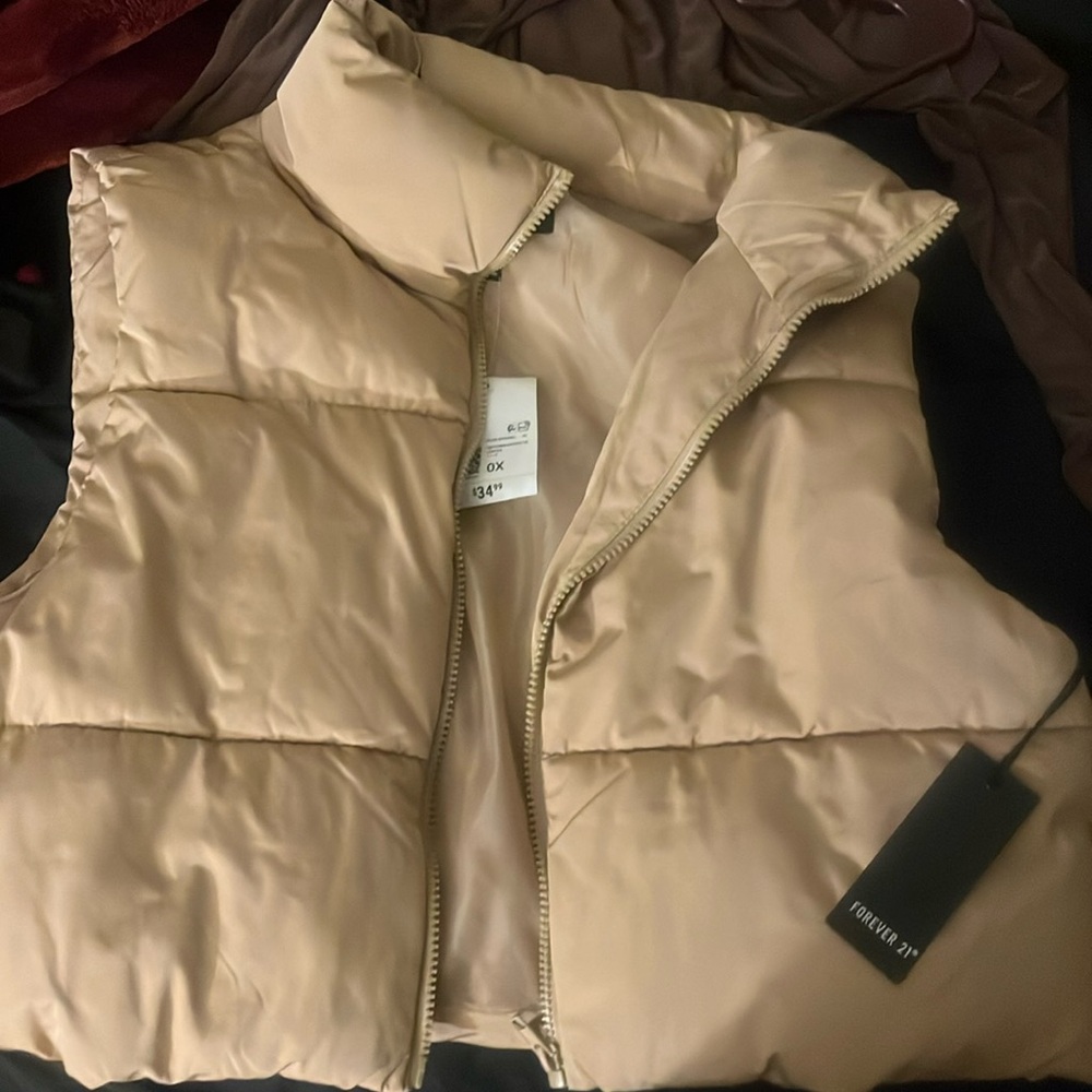 Tan color vest